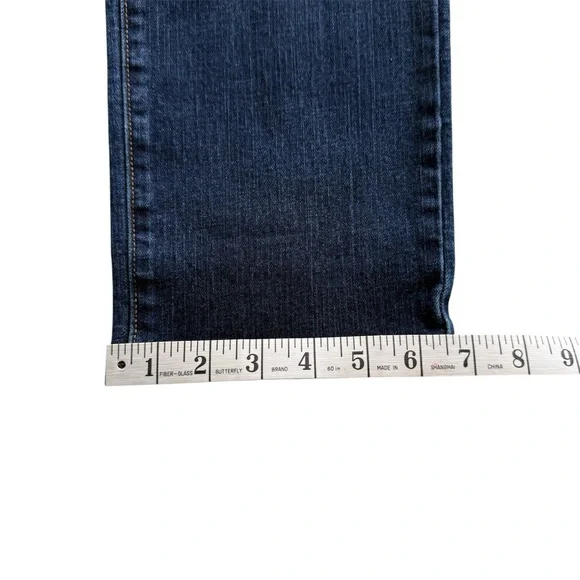 Old Navy Women's Dark Blue Mid Rise Curvy Profile Jeans Size 10 Regular - Picture 9 of 9